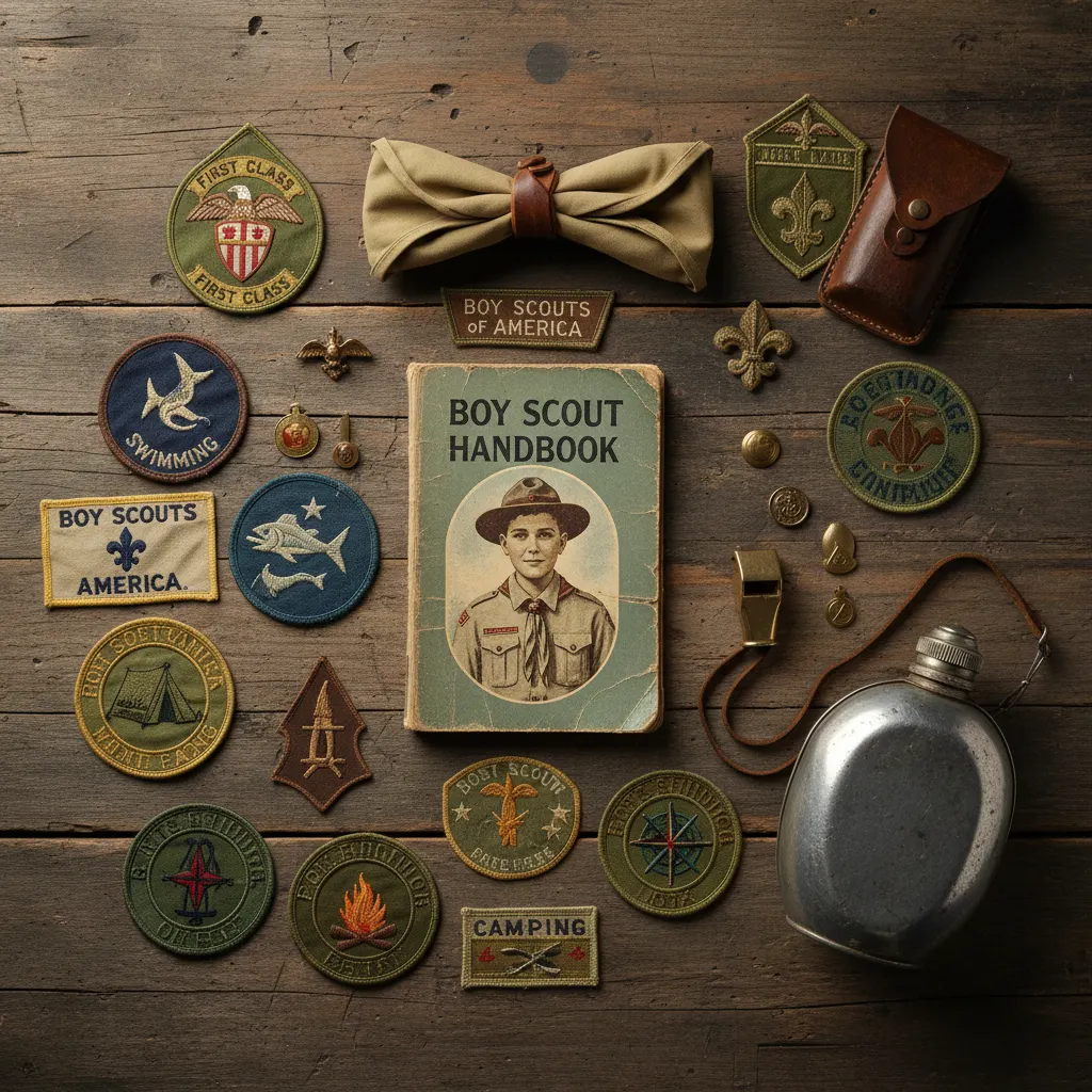 Early Boy Scout memorabilia